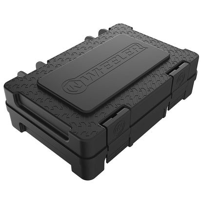 Wheeler SAE/Juego de destornilladores hexagonales y torx métricos con destornillador magnético, estuche de transporte, varios tipos de puntas para reconstrucción y mantenimiento de armería