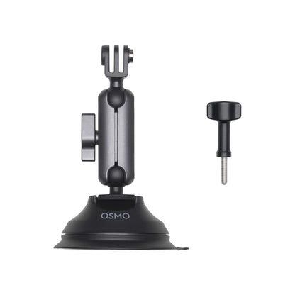 dji Soporte de Ventosa Osmo Action | Diseño de doble rótula con rotación de 360 grados y fuerza de succión para automóviles, motocicletas y carreteras planas