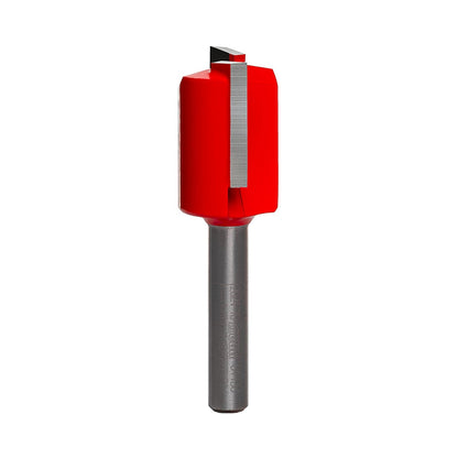 Broca recta de doble flauta 1.57 mm diámetro, 04-096, Broca recta de doble filo de 1/16" diámetro x 1/4" con vástago de 1/4", Revestimiento rojo Perma-Shield® - Broca recta de doble flauta de 11 - 16 pulgadas de diámetro por 3 - 4 pulgadas con vástago de 