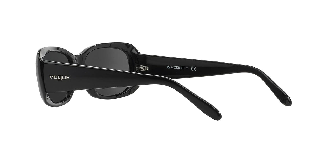 Vogue Eyewear anteojos de sol para mujer, marco de Havana oscuro, lentes degradadas café polar, 55 mm