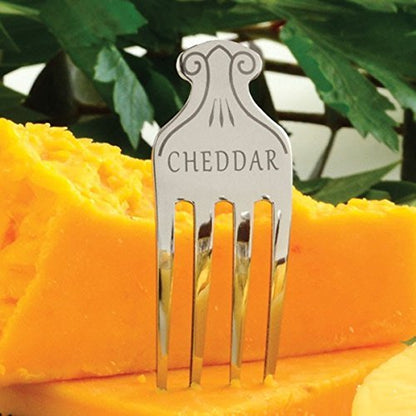 Norpro Marcadores de queso de acero inoxidable, juego de 6 unidades, NOR-334