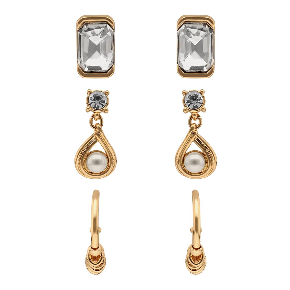 Anne Klein Aretes Dorado para Mujer