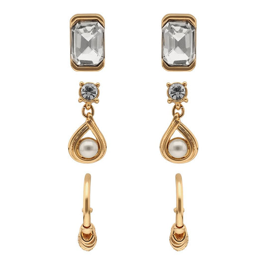 Anne Klein Aretes Dorado para Mujer
