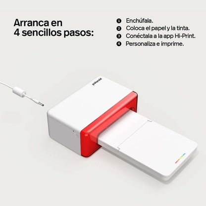 Polaroid Hi-Print Bluetooth 4x6 Impresora fotográfica (Solo Impresora, Papel se Vende por Separado) (9164)