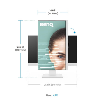 BenQ Monitor GW2486TC 23.8 100 Hz USB-C 99% sRGB