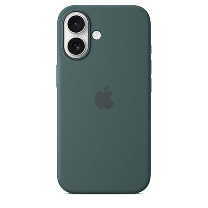 Apple Funda de silicón con MagSafe para el iPhone 16 - Verde Lago ​​​​​​​