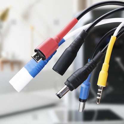 Tubos Termorretráctiles 800 Piezas, 12 Calibres, Contracción 2:1 | Kit Organizador Para Cables Con Caja Clasificadora, Material Aislante Para Reparación Eléctrica Y Proyectos DIY