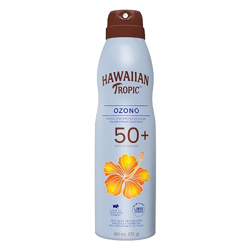 Hawaiian Tropic Ozono Protector Solar en Spray 50+ FPS 180ml