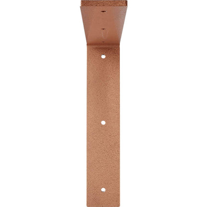 Ekena Millwork BKTM02X08X08HAHBL Soporte de acero Hamilton, 5.1 cm ancho x 20.3 cm profundo x 20.3 cm alto, 2 Wx10 Dx10 H, Cobre forjado