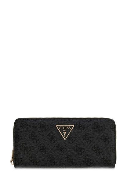 GUESS CARTERA LAUREL II SLG - 50 x 30 x 10 centímetros - NEGRO LOGO