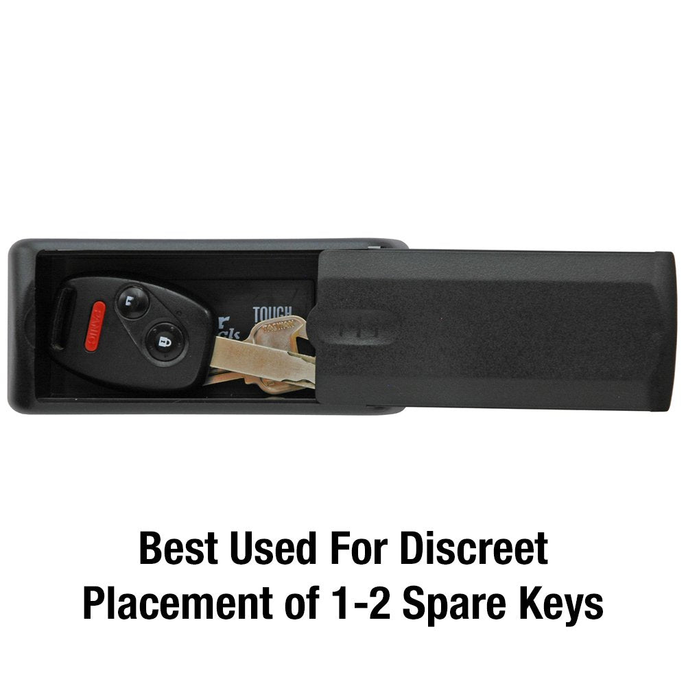 Master Lock 207EC3 - Soporte magnético para llaves (3 unidades), color negro