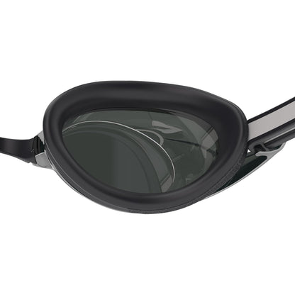 Speedo Vanquisher 3.0 - anteojos de natación con espejo, antiempañamiento, protección UV, lente ocular 360, ajuste hidrodinámico de carreras
