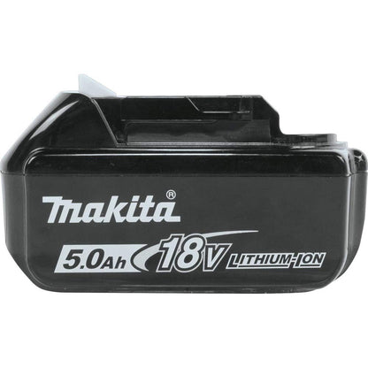 Makita BL1850B-2 18V LXT batería de iones de litio 5.0Ah, 2/paquete, negro | Hasta un 65% más de tiempo de ejecución, tiempo de carga de 45 minutos, carcasa resistente a impactos