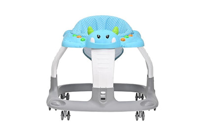 PRINSEL | Andadera Baby Monster para bebés con Asiento Acolchonado Azul