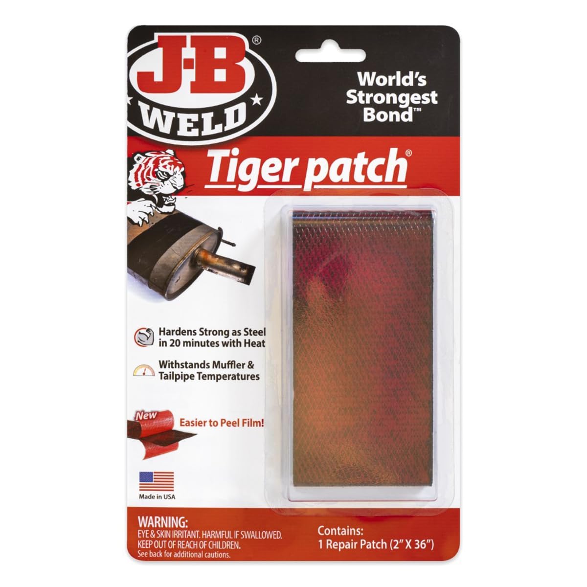 J-B Weld Parche de Tigre 39206 | Oficial