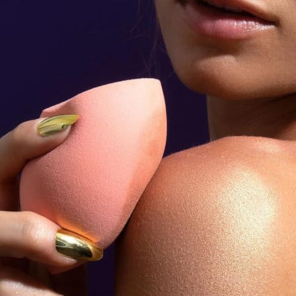 Real Techniques, Miracle Face + Body Sponge, Esponja Facial y Corporal, Tecnología de Espuma Suave y Flexible