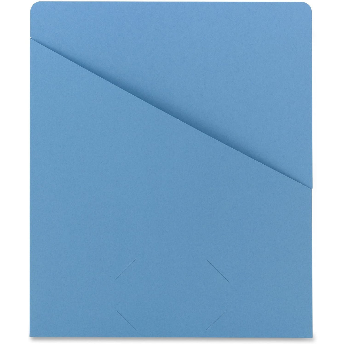 Smead Slash - Fólder, carta, 11 puntos, 25 unidades, Azul. - Azul