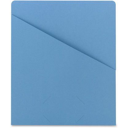 Smead Slash - Fólder, carta, 11 puntos, 25 unidades, Azul. - Azul