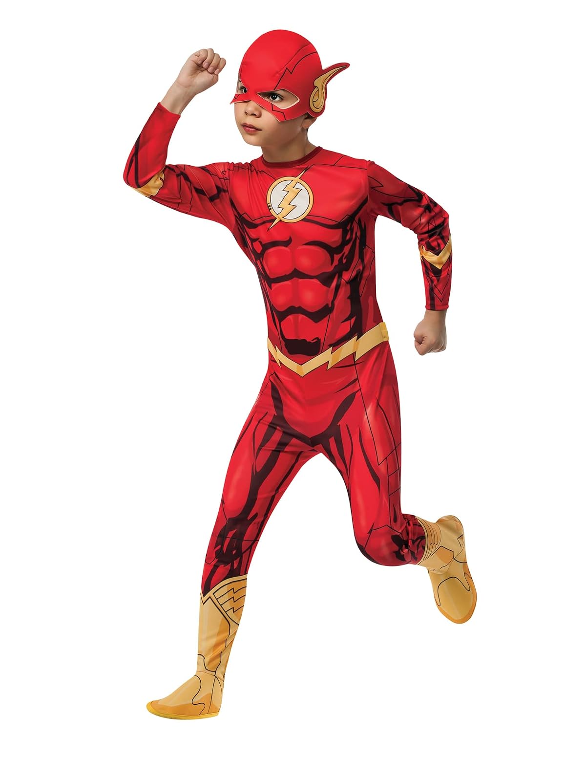 Rubies DC Universe Flash Costume, Un Solo Color, Pequeño