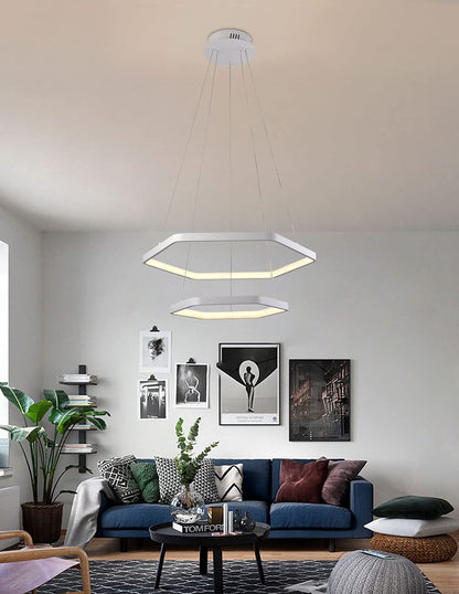 LÁMPARA TIPO CANDIL COLGANTE - LUXICA LIGHTING - Lampara Elegante y Moderna con Luz colgante LED - Lámparas innovadoras