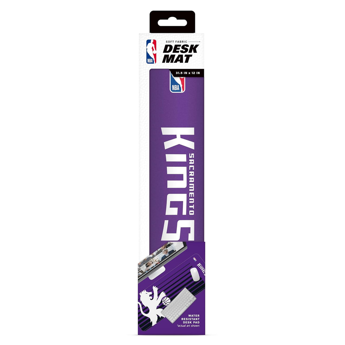 SOAR NBA - Tapete multifuncional de computadora para computadora, (31.5 x 12 pulgadas), tela ultra suave con respaldo de goma antideslizante, costuras de nailon resistentes al agua y duraderas, Boston