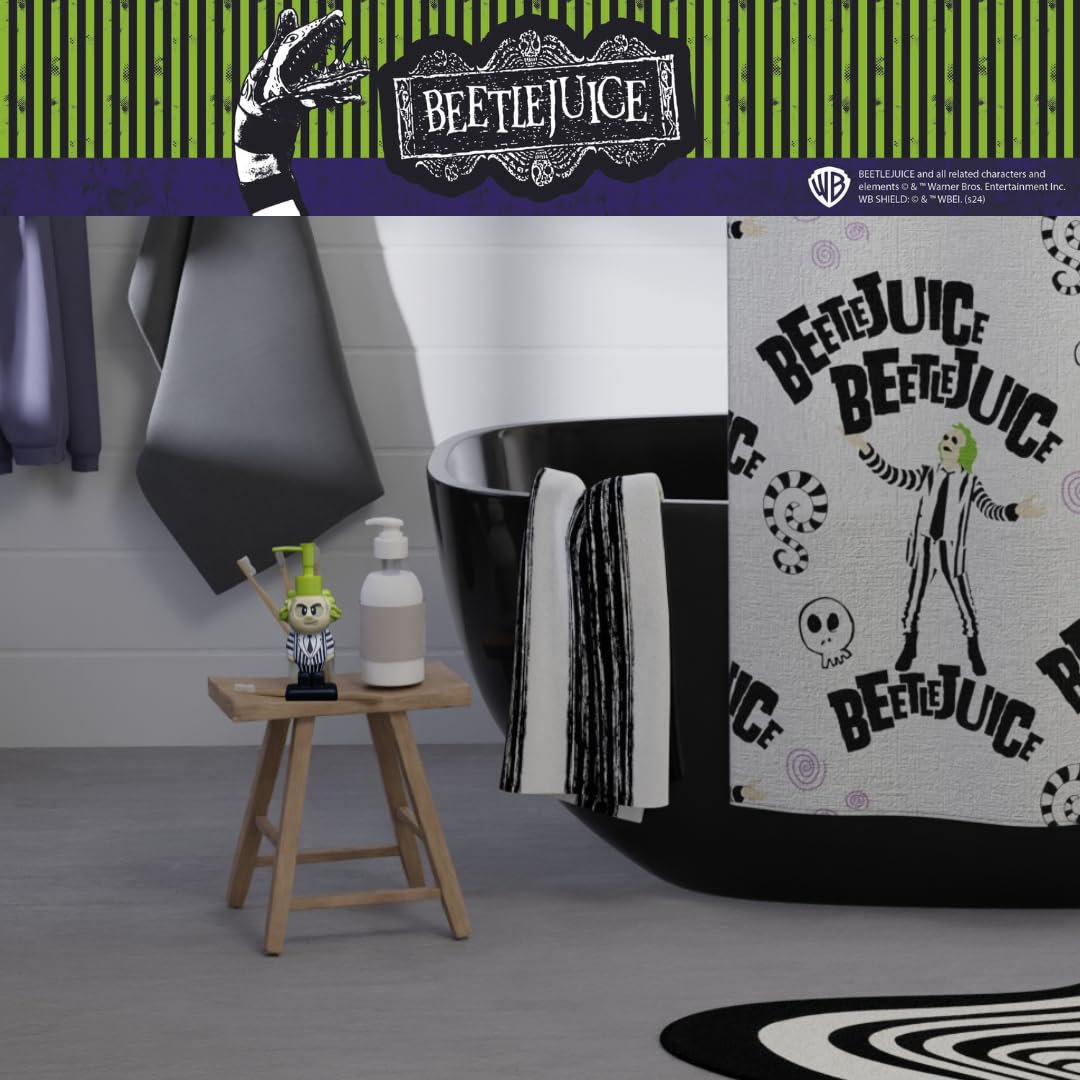Beetlejuice - Dispensador de jabón de Halloween, loción/desinfectante de Manos, 2.7 onzas, (Producto con Licencia Oficial) de Franco Collectibles