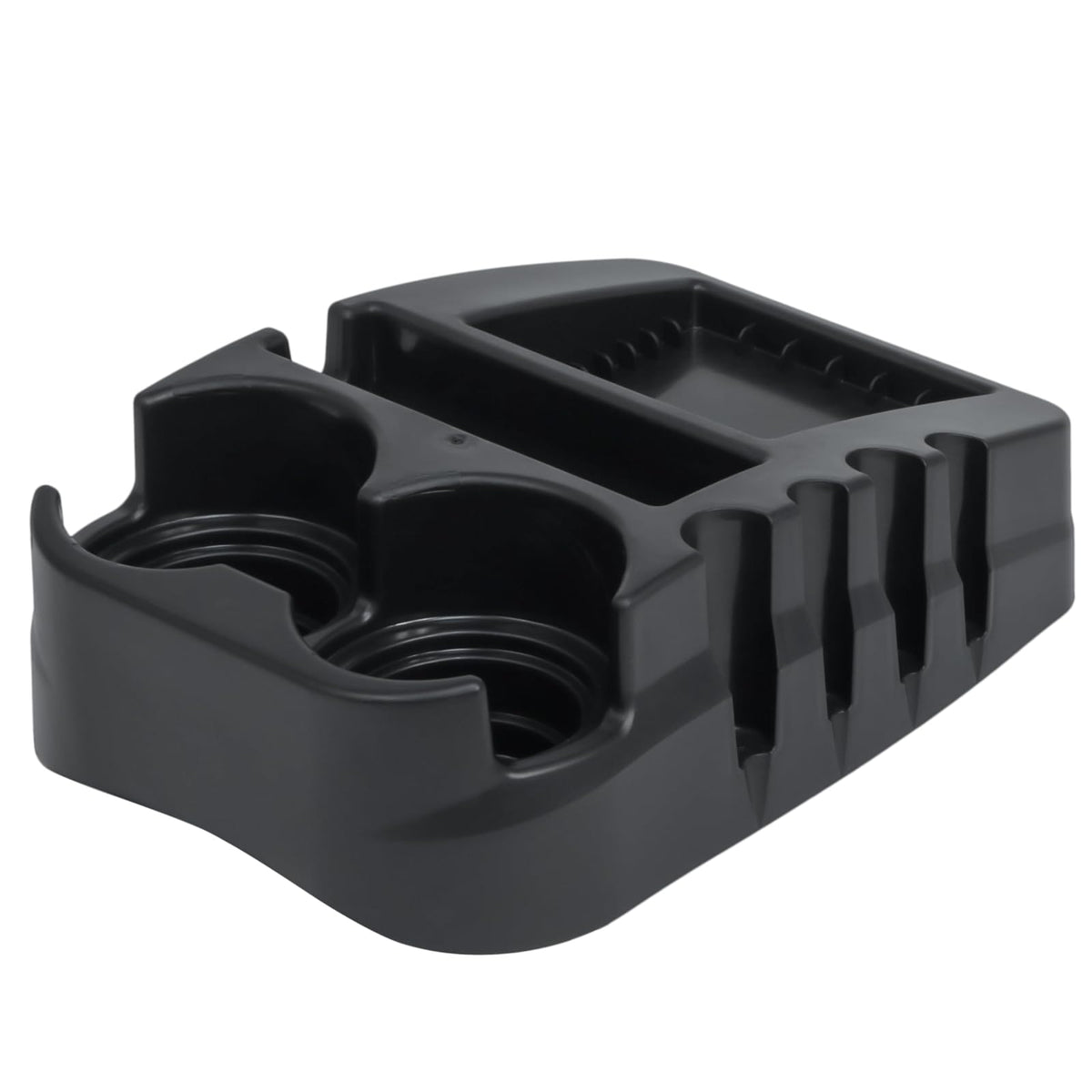 Universal Car Floor Center Console con Doble portavasos, Organizador portátil de Almacenamiento para Consolas centrales