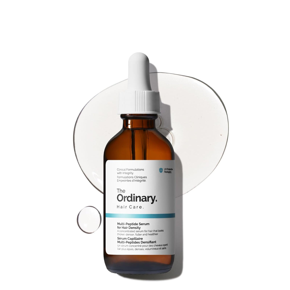 The Ordinary Multi-Peptide Serum for Hair Density, Suero para Cabello con Péptidos, Fórmula con péptidos para un cabello más grueso, con más volumen y densidad, 60ml