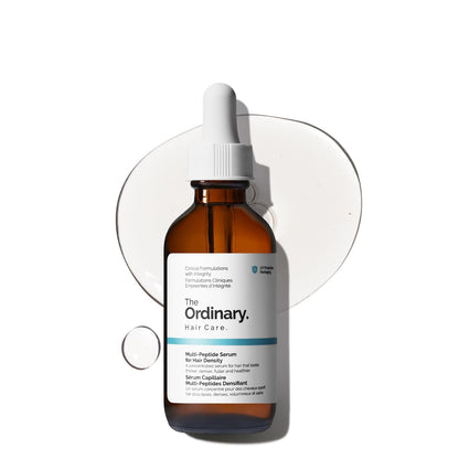 The Ordinary Multi-Peptide Serum for Hair Density, Suero para Cabello con Péptidos, Fórmula con péptidos para un cabello más grueso, con más volumen y densidad, 60ml
