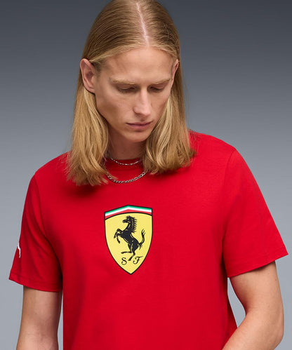 Puma Ferrari Colored Shield tee Tees Hombre