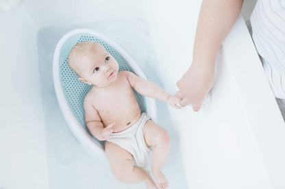 Angelcare Soporte para baño de bebé (Aqua) | Ideal para bebés menores de 6 meses