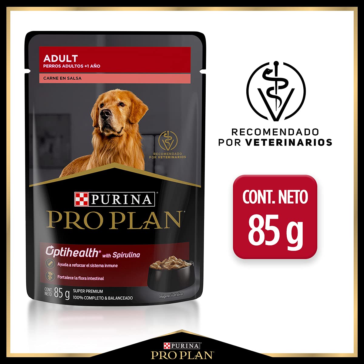 Purina Pro Plan Adulto Carne 24x85g