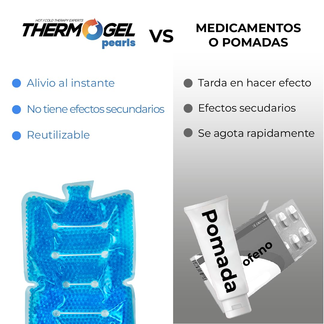 Thermo Gel Pearls Compresa Térmica para Frío Grande