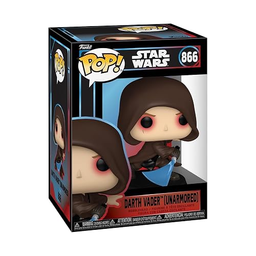 Funko Pop Star Wars - Darth Vader (Unarmored) | Mercancía Oficial - Figura de Vinilo Coleccionable para Decoración - Regalo de Cumpleaños para Fans