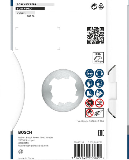 Bosch Professional - Disco de corte de diamante estándar (universal, X-LOCK, diámetro 115 mm, diámetro de orificio: 22,23 mm, ancho de corte 2 mm)