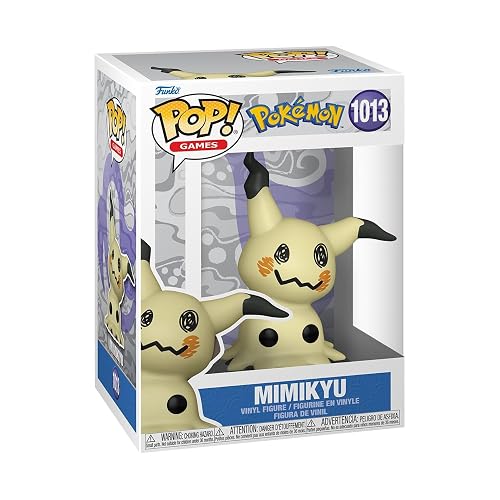 Funko Pop! Games: Pokemon - Mimikyu | Mercancía Oficial - Figura de Vinilo Coleccionable para Decoración - Regalo de Cumpleaños para Fans