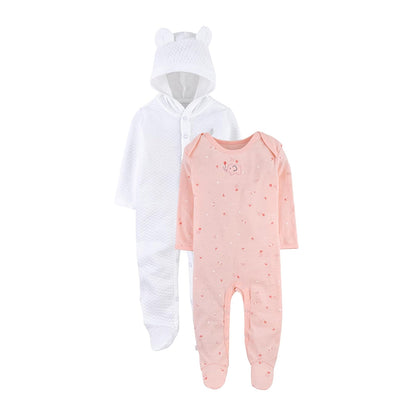 Baby Creysi Mameluco para Bebé Niño Pack de 2 Algodón Hipoalergénico