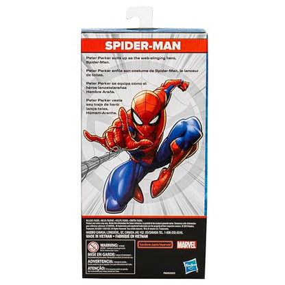 Marvel Hasbro Hombre Araña Mighty Hero Series Figura de Acción 24cm
