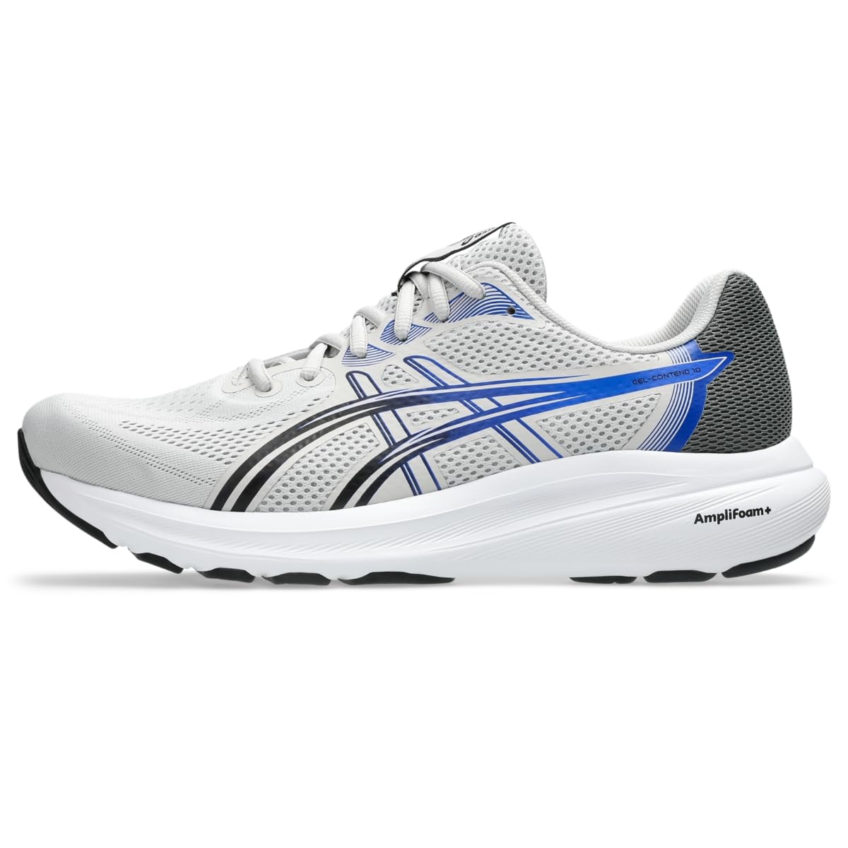 Tenis Asics Gel-Contend 10 para Correr Hombre - 27.0 cm - CLOUD GREY - BLACK