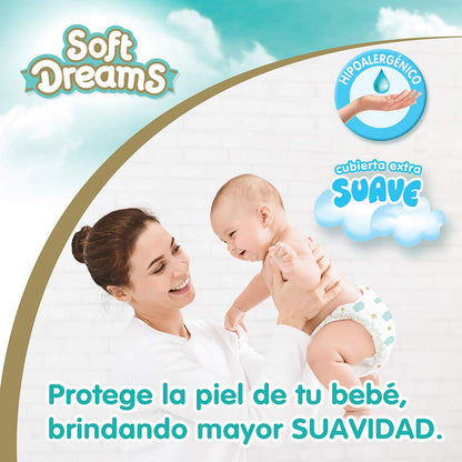 Soft Dreams Pañales Para Bebé Etapa 6 Talla Xxg 52 Piezas