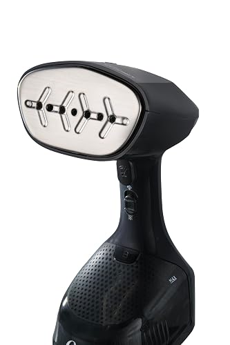 Oster® Vaporizador de Telas Portátil, con Cable de 2.55 Metros, Capacidad de 240 ml, Negro, GCSTES101