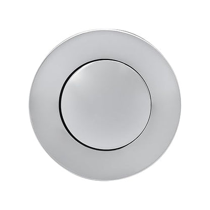 DICA, Contra de Latón Sistema Push sin Rebosadero, Plastico, Acabado Cromo, Se Coloca en el Lavabo para Descargas de Liquido, Capacidad de Desalojo 18L/min, 4206CPS