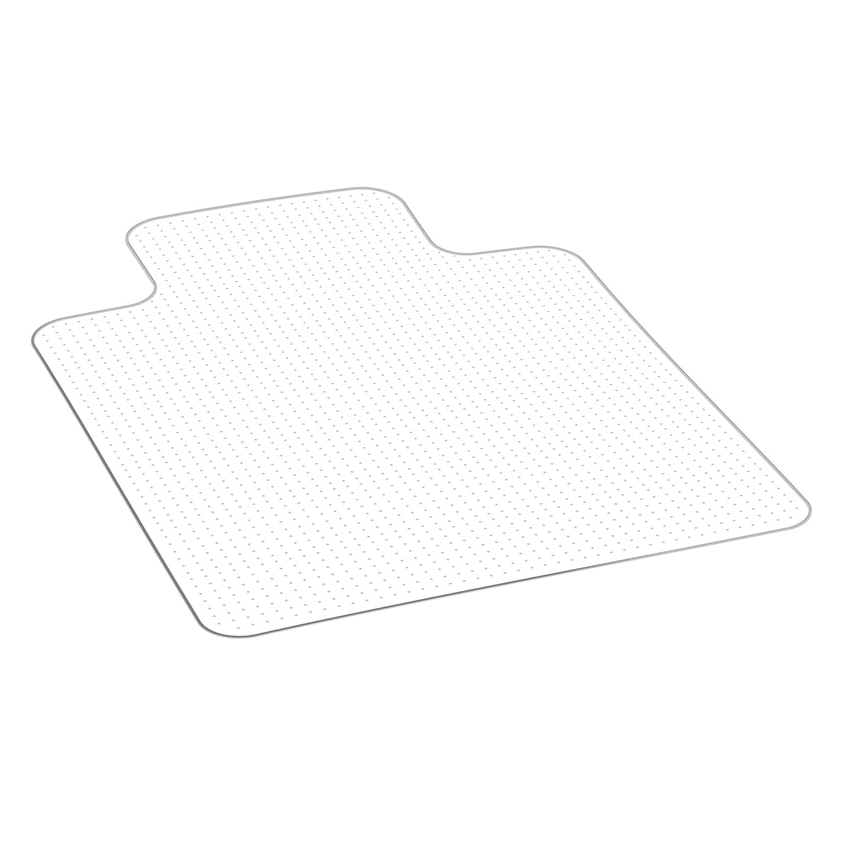 VEVOR Alfombra Protectora para Suelos Alfombrados 1219,2 x 914,4 mm Alfombrillas de Pet para Silla de Oficina Antideslizante Fácil de Limpiar Deslizamiento Suave para Hogar, Oficina, Transparente