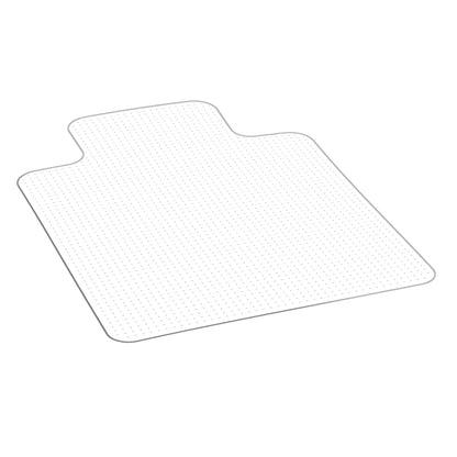 VEVOR Alfombra Protectora para Suelos Alfombrados 1219,2 x 914,4 mm Alfombrillas de Pet para Silla de Oficina Antideslizante Fácil de Limpiar Deslizamiento Suave para Hogar, Oficina, Transparente