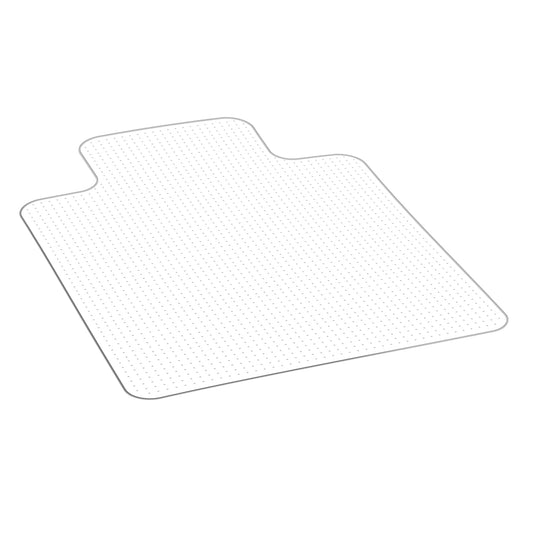 VEVOR Alfombra Protectora para Suelos Alfombrados 1219,2 x 914,4 mm Alfombrillas de Pet para Silla de Oficina Antideslizante Fácil de Limpiar Deslizamiento Suave para Hogar, Oficina, Transparente