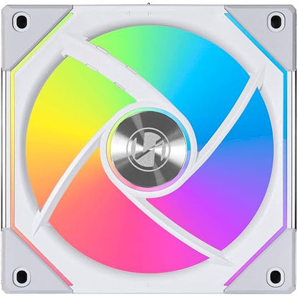 Lian Li UNI Fan SL-INF 120 RGB Infinity Mirror ARGB Ventilador 120 mm Blanco 1 paquete