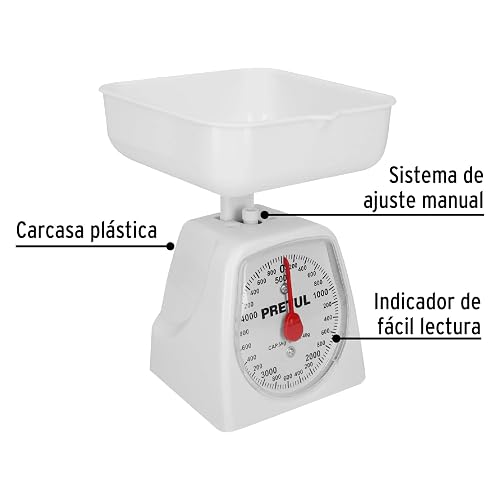 Pretul BAS-5CP, Báscula mecánica para cocina 5 Kg
