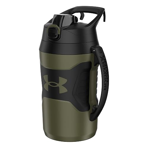 Under Armour Botella de agua de 64 onzas, verde