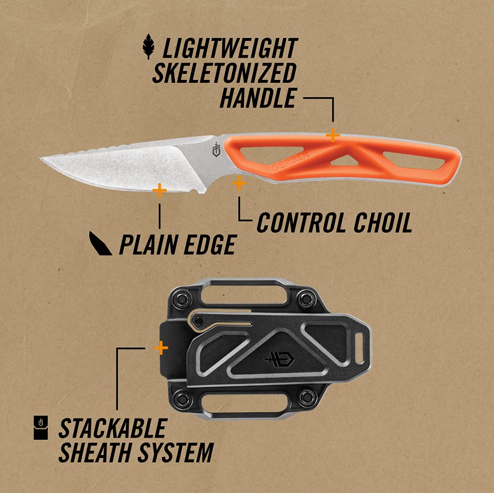 Gerber Gear EXO-MOD - Cuchillo de caza fijo (31-003917)