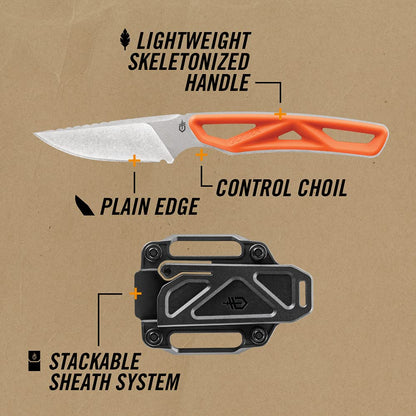 Gerber Gear EXO-MOD - Cuchillo de caza fijo (31-003917)